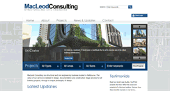 Desktop Screenshot of macleodconsulting.com.au